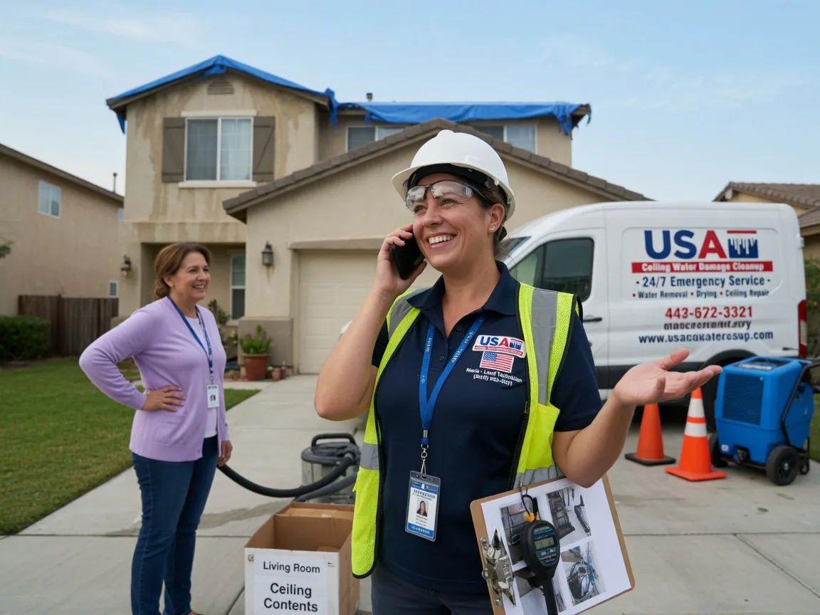 Ceiling Water Damage Restoration Chrisney, IN FAQs
